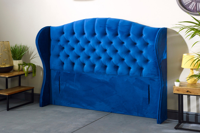 Bella Chesterfield Upholstered HeadBoard