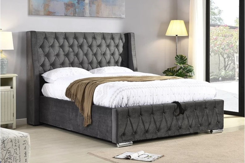 Premier Ottoman Storage Winged Bed Frame