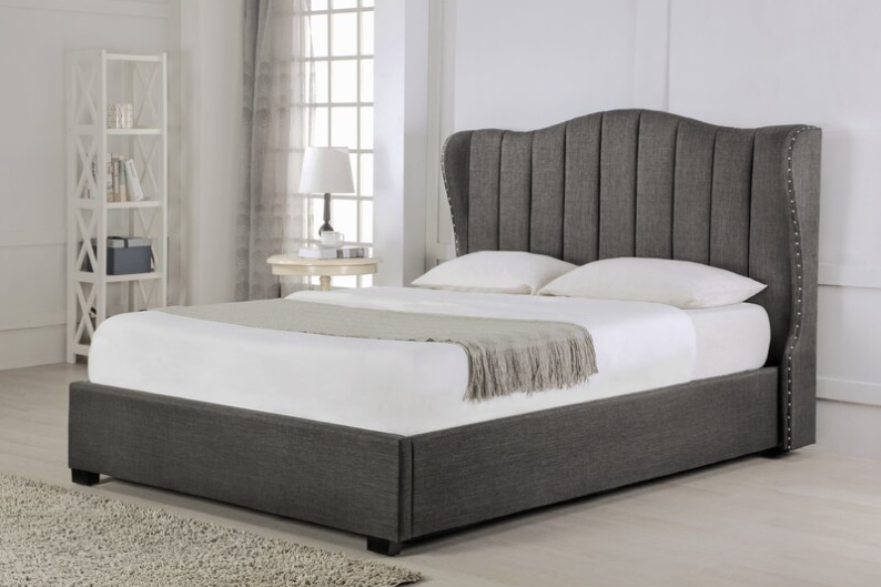 Aspen Ottoman Storage Winged Bed Frame