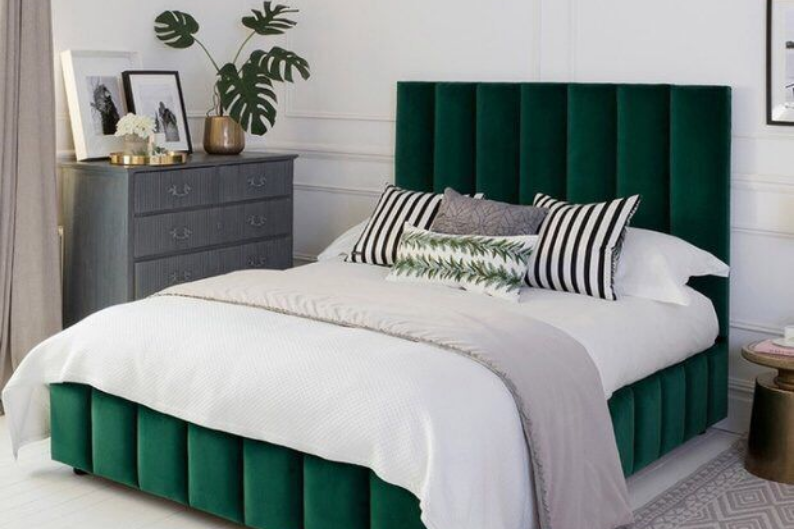 Lujo Luxury Upholstered Bed Frame