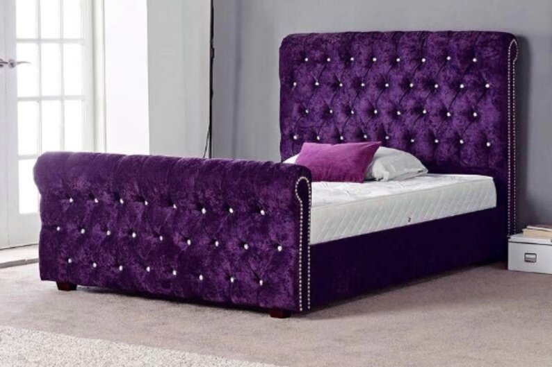 Bella Luxury Upholstered Bed Frame