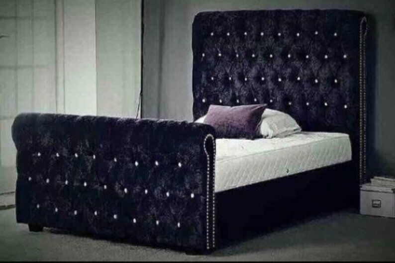 Bella Luxury Upholstered Bed Frame