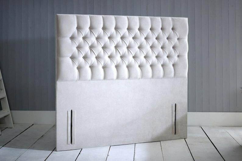 Haley Chesterfield Upholstered Headboard