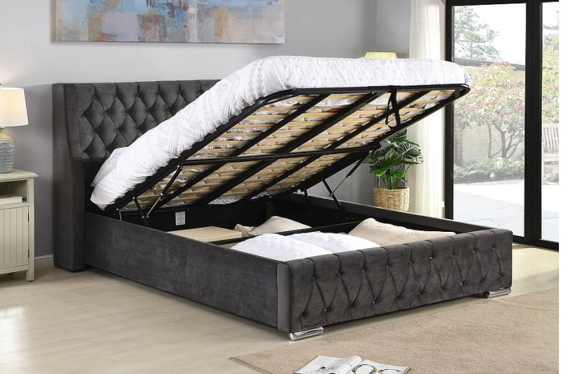 Premier Ottoman Storage Winged Bed Frame